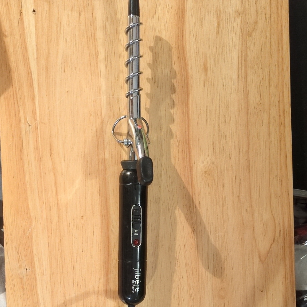 Black and Silver Curling Iron by Hot Tools